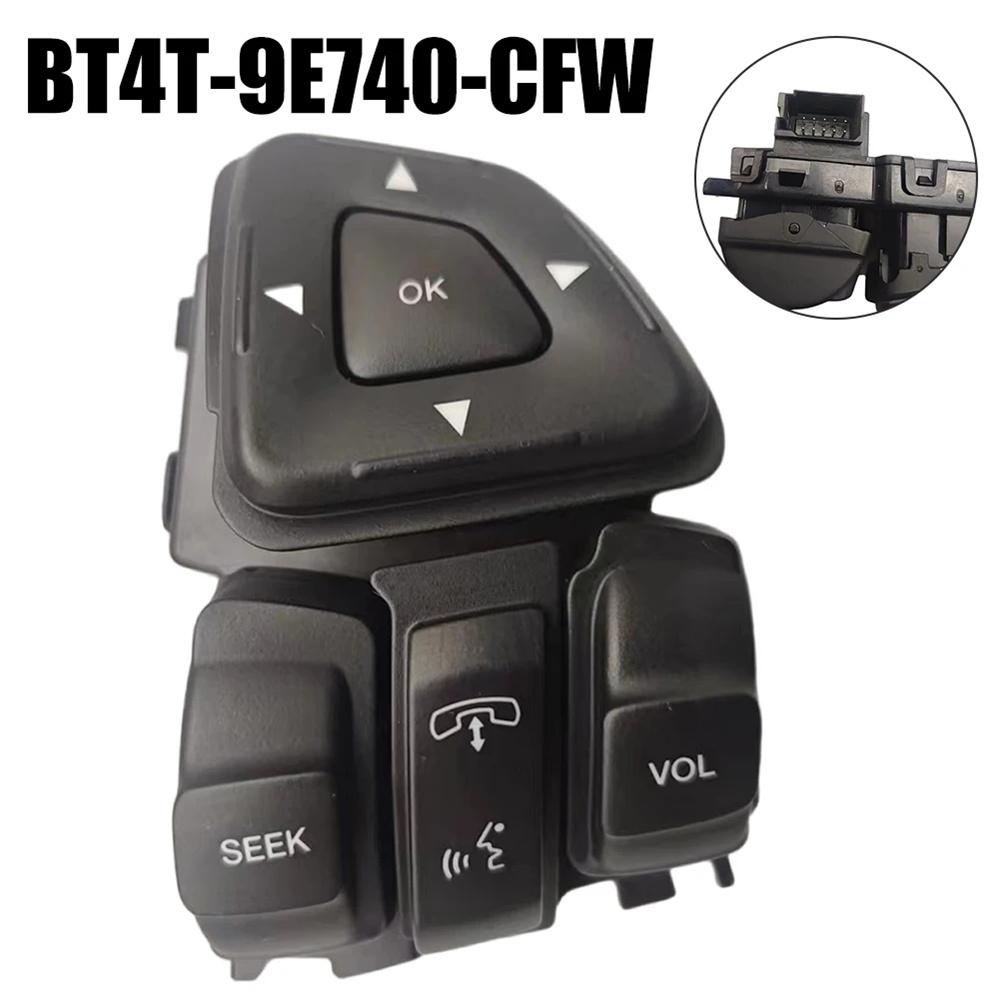 10 Pins Steering Wheel Control Switch BT4T-9E740-CFW For Ford Edge Explorer Flex