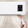 Portable Heater Electric Heating Machine Air Conditioner Wall Mounted Air Conditioner Fan Heater Remote Control Bedroom Bathroom