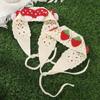Women's Headbands Triangles Headscarves Elastic Lovely Pattern Hair Scarf  Women's Girls Hair Accessory