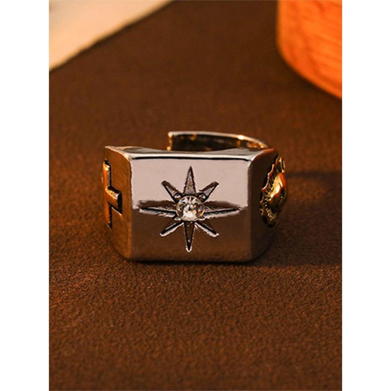 The Beast Head Demon Eye Ring Is A Two-colorPowerful and Funny Ring with An Adjustable Opening