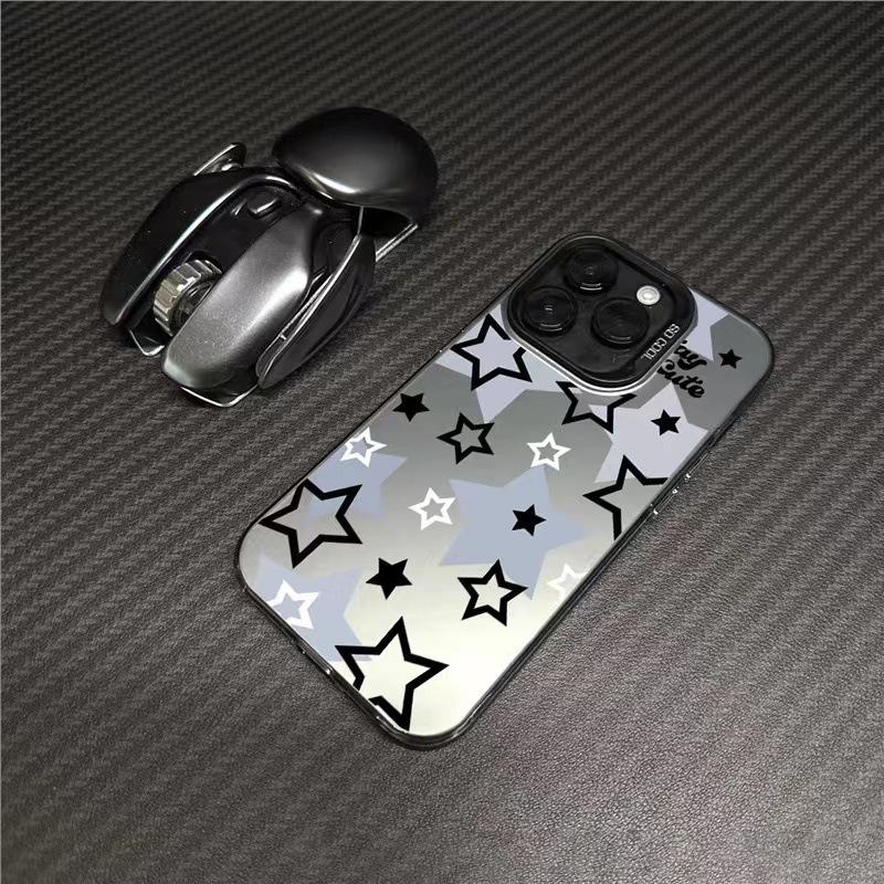 Stars Suitable for Iphone16pro Mobile Phone Case 15promax Apple 14plus Matte 13 Niche 12