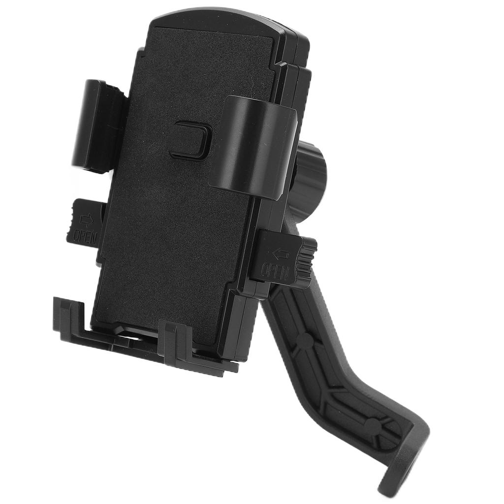 Bike Handlebar Phone Holder Navigation Rearview Mirror Anti Shake Bicycle Phone Clamp