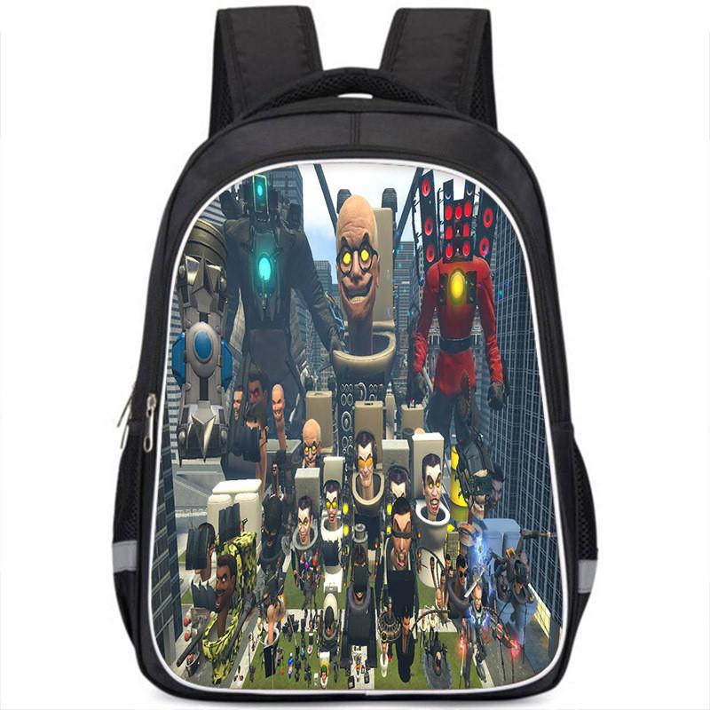 Trendy Street Fashion Oxford Cloth Large Capacity Student Backpack Unisex