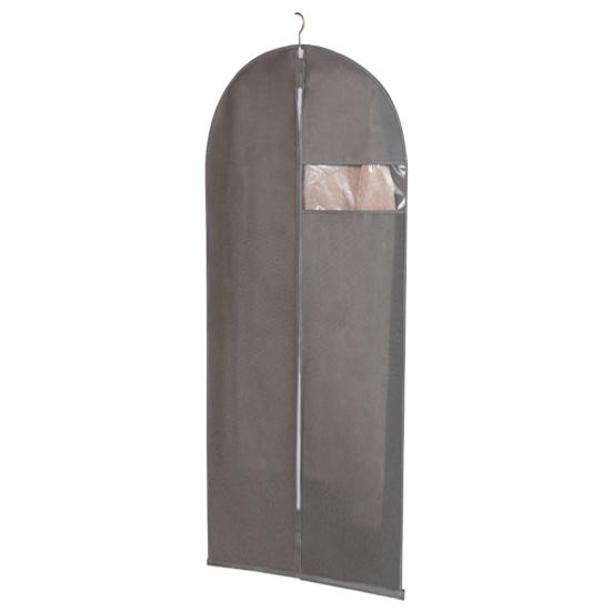 

Сумка для одягу Пилонепроникний чохол для одягу з прозорим вікном Застібка-блискавка Шафа-органайзер Пальто Костюм Сукня Підвісна сумка L
