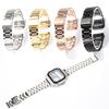 Pulseira de Metal Pulseira de Aço Inoxidável Pulseiras 18mm Fivela Dobrável Prata Para Casio Masculino AE1200WH-1A AE1100W Pulseira de Relógio de Substituição