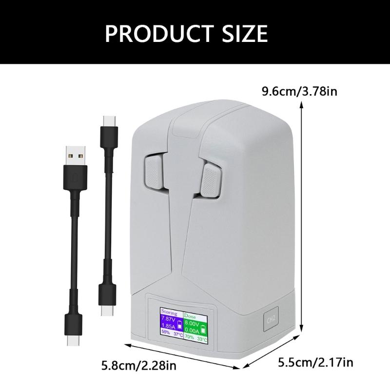 Intelligents Battery Chargers With Color LCD Display And Smartests Charging Algorithm for Flip Drones Accessories