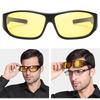 Professional Night Vision Driving Glasses - Anti-Glare UV Protection Sunglasses for Car, Motorcycle, and Bike Riders