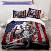 3pcs Knights Templar1 Pattern Bedding Set Duvet Cover Set Includes Duvet Cover &pillowcases, Perfect All Season Bedroom Decoration & Gift