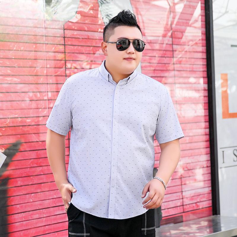Новая рубашка с короткими рукавами для мальчиков больших размеров — фото 3