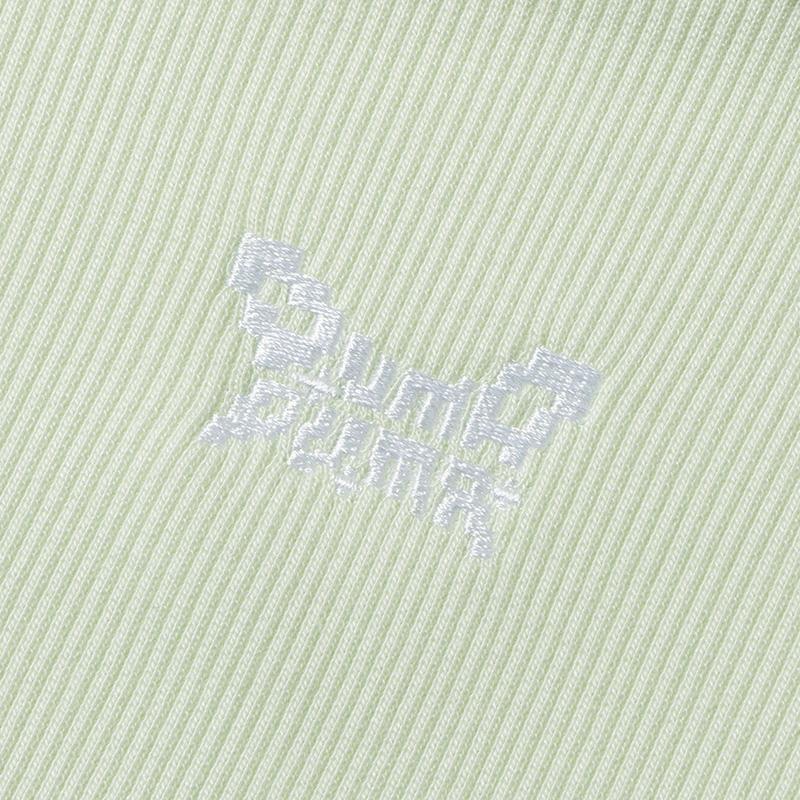 PUMA Breathable Comfortable Slim Fit Long Sleeve Knit Top Women tops Green 628475-80