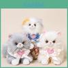 Cat Plush Toy Soft Short Pile Fabric With Cute Animal Design For Kids And Collectors