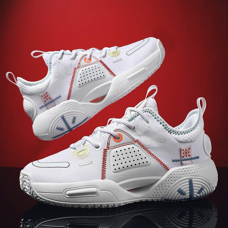 Outdoor Casual Men's Shoes Autumn Sports Shoes Children's Students Actual Combat 7 Basketball Shoes Women's Sneakers Running Shoes Marathon