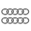 10pcs 68052RS Rubber Sealed  Deep groove Ball Bearings 25mm*37mm*7mm
