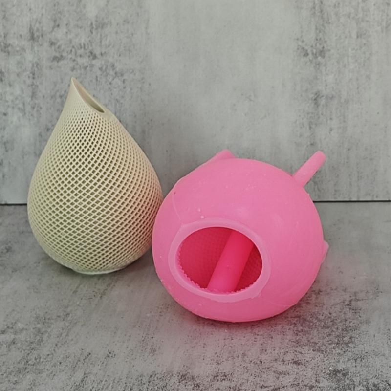 Water Drop Vase Candle Molds for Making Candle Soap Gypsum Ornaments Room Decorations Christmas Chrismas Gift
