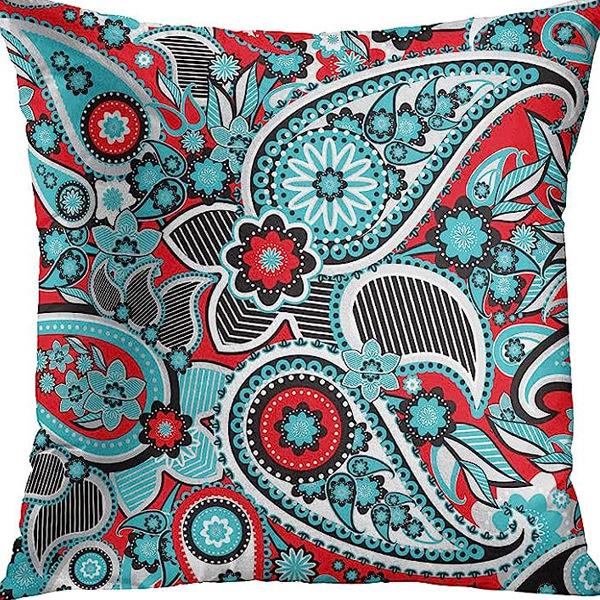 American Retro Linen Peach Leather Velvet Pillow Case Living Room Sofa Office Car Cushion