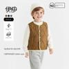 Children's Autumn Vest, Baby Padded Vest, Thickened and Warm, Can Be Worn Inside or Outside, Stylish and Lightweight Vest