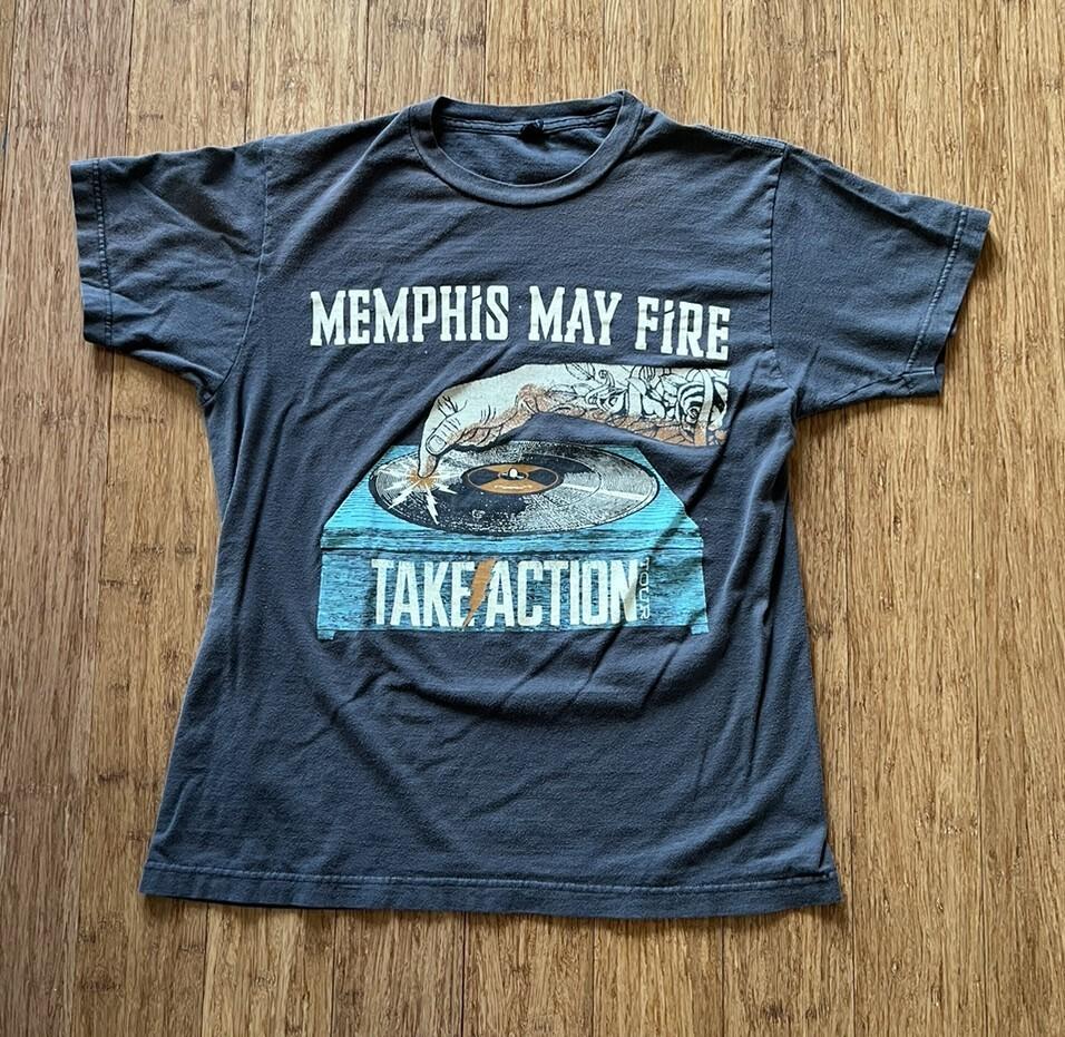 Memphis May Fire Rock Band Take Action Tour 2015 T-shirt S to 5XL 2F1765 M