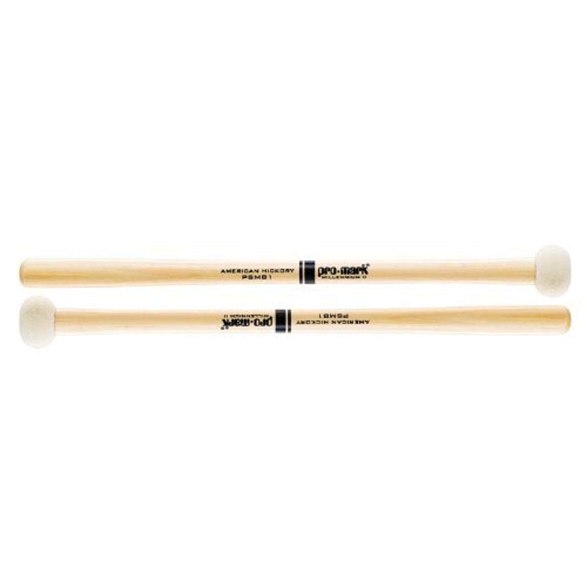 

PROMARK Marching Bass Drum Mallet, 1 38 Head - Best for 16-18 Drums, PSMB1
