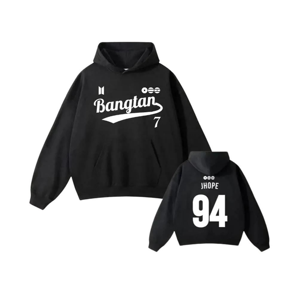 BTS Bangtan 2026 Comeback Hoodie Kpop Idol Member Name Number Sweatshirt Men Women Casual Streetwear Pullover Hooded Tops