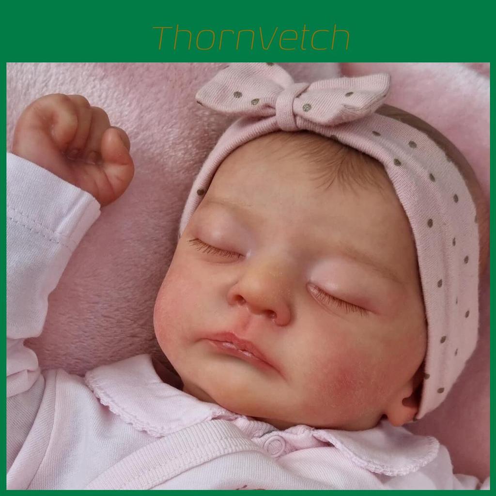 Silicone Reborn Baby Doll 19in With Realistic Features For Collectors And Gift Giving