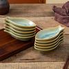 Ru Han Ceramic Underglaze Fish Snack Dish Set (3-Pack)