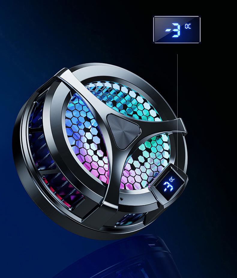 X36 Mobile Phone Cooling Radiator with Digital Display & Magnetic Semiconductor - 2022 Model