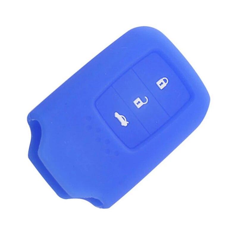 

Автомобильный силиконовый чехол для ключей Remeto, защитный чехол для Honda Accord 9 Crider City 2016 HRV CRV Vezel Inspire Odyssey Civic Jade blue key case