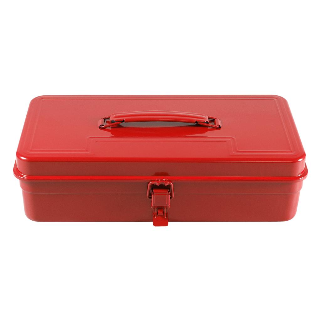 Portable Tool Box Metal Tool Storage Boxes with Latch Closure and Handle Multipurpose Organizer Box for Household Workshop Car