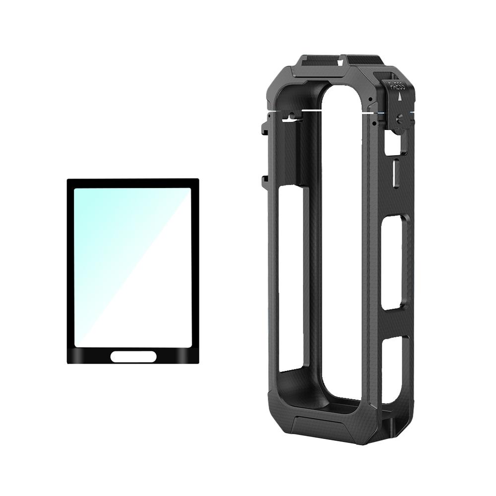 

Flymile X5 Защитный кейс-рамка для камеры Insta360 X5, аксессуары, расширительная рамка, заполняющий свет/крепление для микрофона, адаптер-держатель