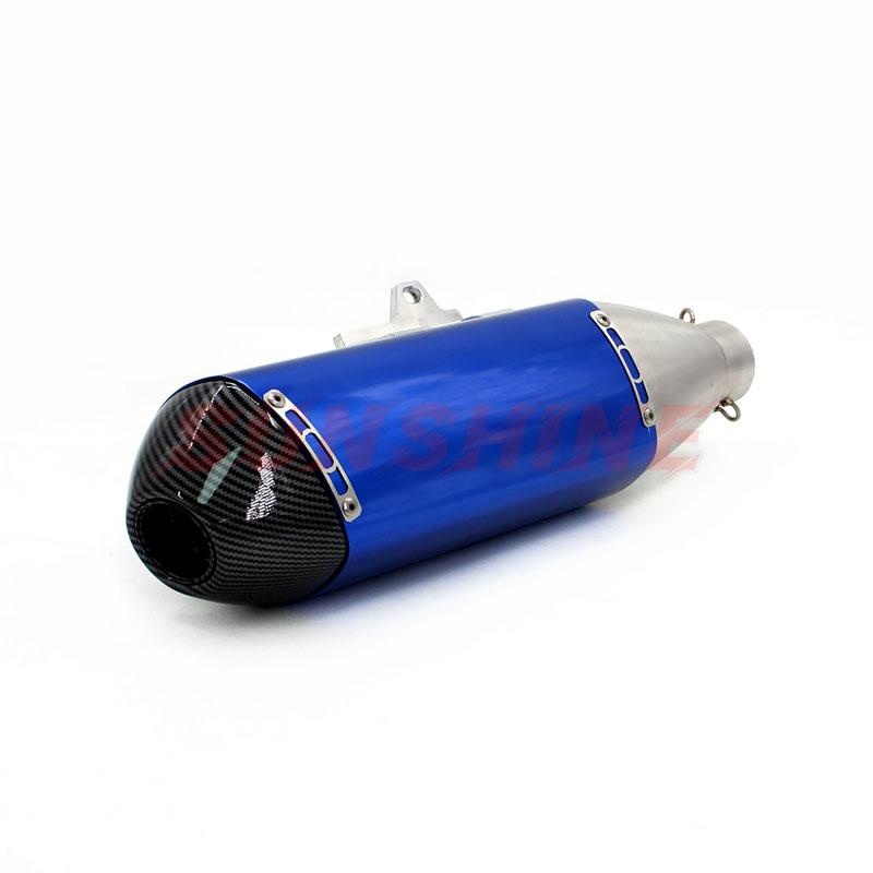 Escape Moto Universal Exhaust Motorcycle Muffler Pitbike Pipe Motocross Tip Systems For CRF230 CFR250 CRF150 EXC WR450 RC390