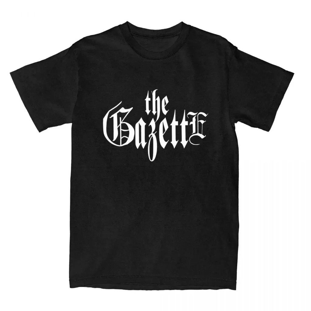 Paar T-Shirt The Gazette Japan Rockband T-Shirts Harajuku Sommer T-Shirt Vintage Design Baumwoll-Tops Geschenk