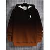 Men's Gradual Change Fashion Sweatshirt Casual Loose Hoodie Versatile Hoodies Sweatshirts Men’s