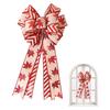 54cm Double Layers Christmas Bows Christmas Tree Decoration Ornaments For Home Front Door Wall Window Decor