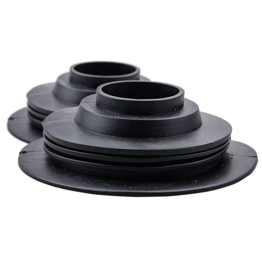 Rubber Headlight Housing Extended Dust Cover Boot Cap 2PCS For HID LED headlight