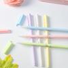 1 Box Stationery Cute Morandi Color Gel Pen Creative Press Office Gift School Supplies Stationery Kawaii Pens