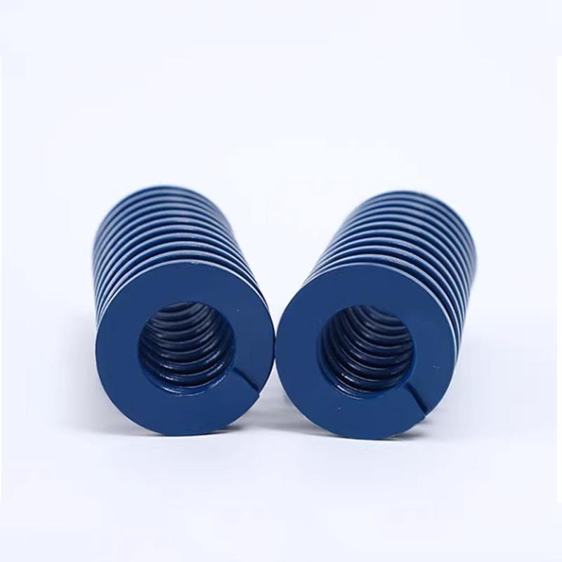 2pcs Light Load Coil Spring Outer Dia 6 8 10 12 14 16 18 20 22 25 27 30-50mm Length 20-300mm Die Mold Springs Blue Compression Spring
