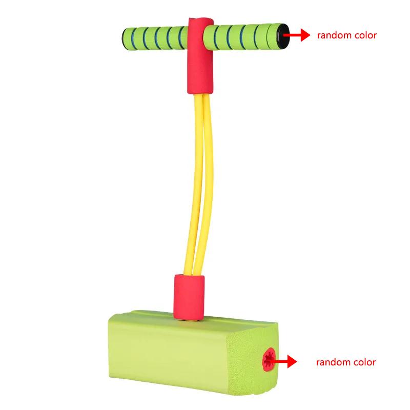 Çocuk Büyüme Zıplama Duyusu Eğitim Çubuğu Zıplayıcı Uzun Köpük Kurbağa Oyuncakları Zıplama Bastonları Ayakkabı Spor Dış Mekan Oyuncakları Çocuklar İçin Hediyeler