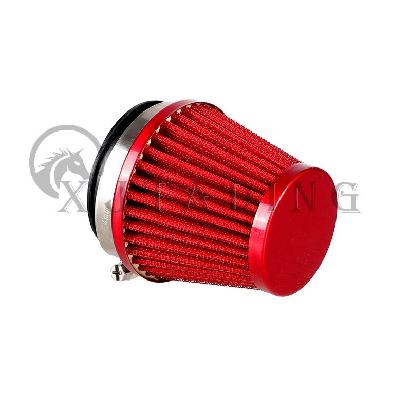 Motorrad Vergaser Zubehör Universal 38mm 48mm 58mm Luftfilter Reiniger Für 50cc-250cc Roller Motocross Pit Dirt Bike ATV