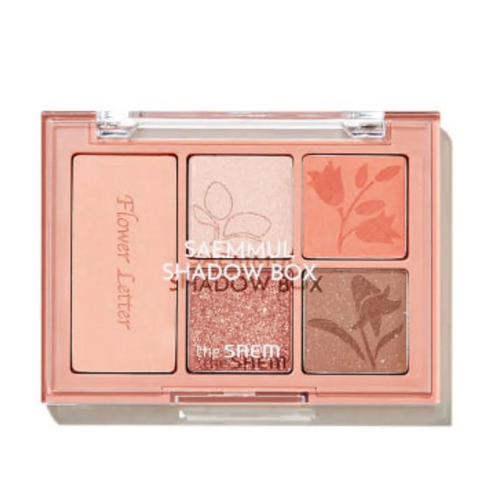 The Saem Saemmul Палетка теней и румян Box Flower Letter
