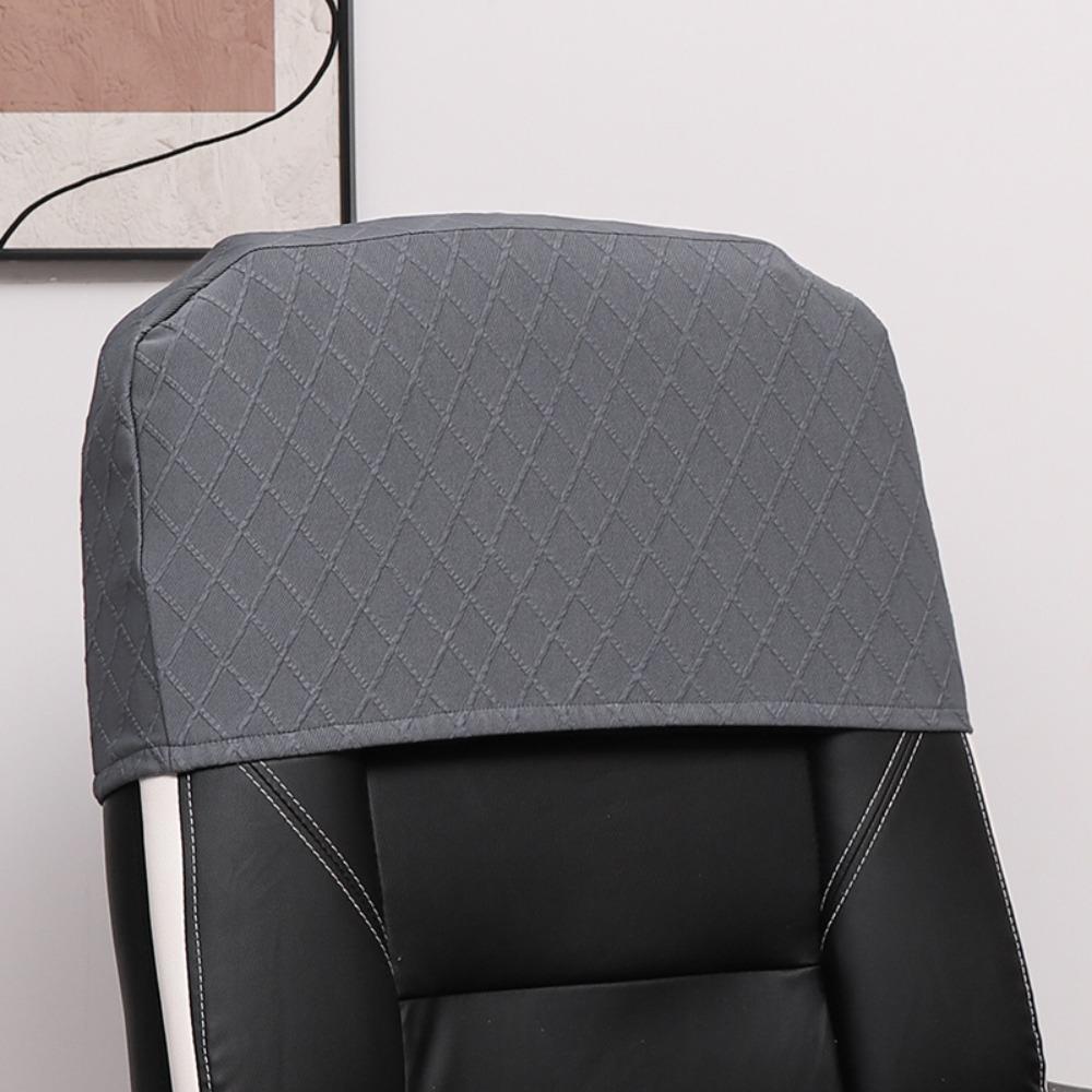Protective Cover Office Chair Backrest Cover Elastic Backrest Slipcover  Office Chair
