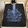 Custom Name Everton2 Flannel Blanket, High quality Comfortable for All Seasons, Home Decor, Warmth and Comfort