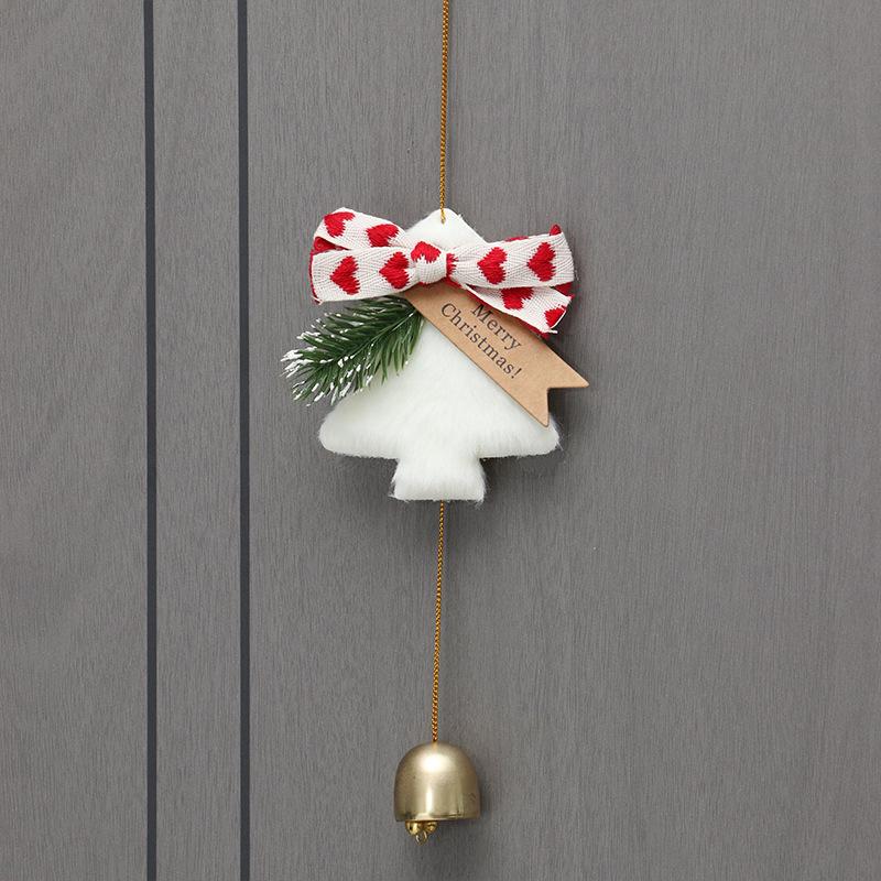 Festive Christmas Tree & Door Hanging Bells - Plush Ornaments & Gifts