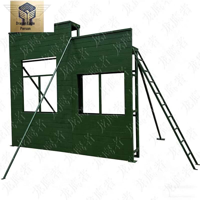 Outdoor Training Climbing Wall Platform