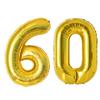 2pcs 40 Inch Number Figure Foil Balloon16 18 20 21 25 30 35 40 Years Adult Old Birthday Party Anniversary Decoration Air Balloon