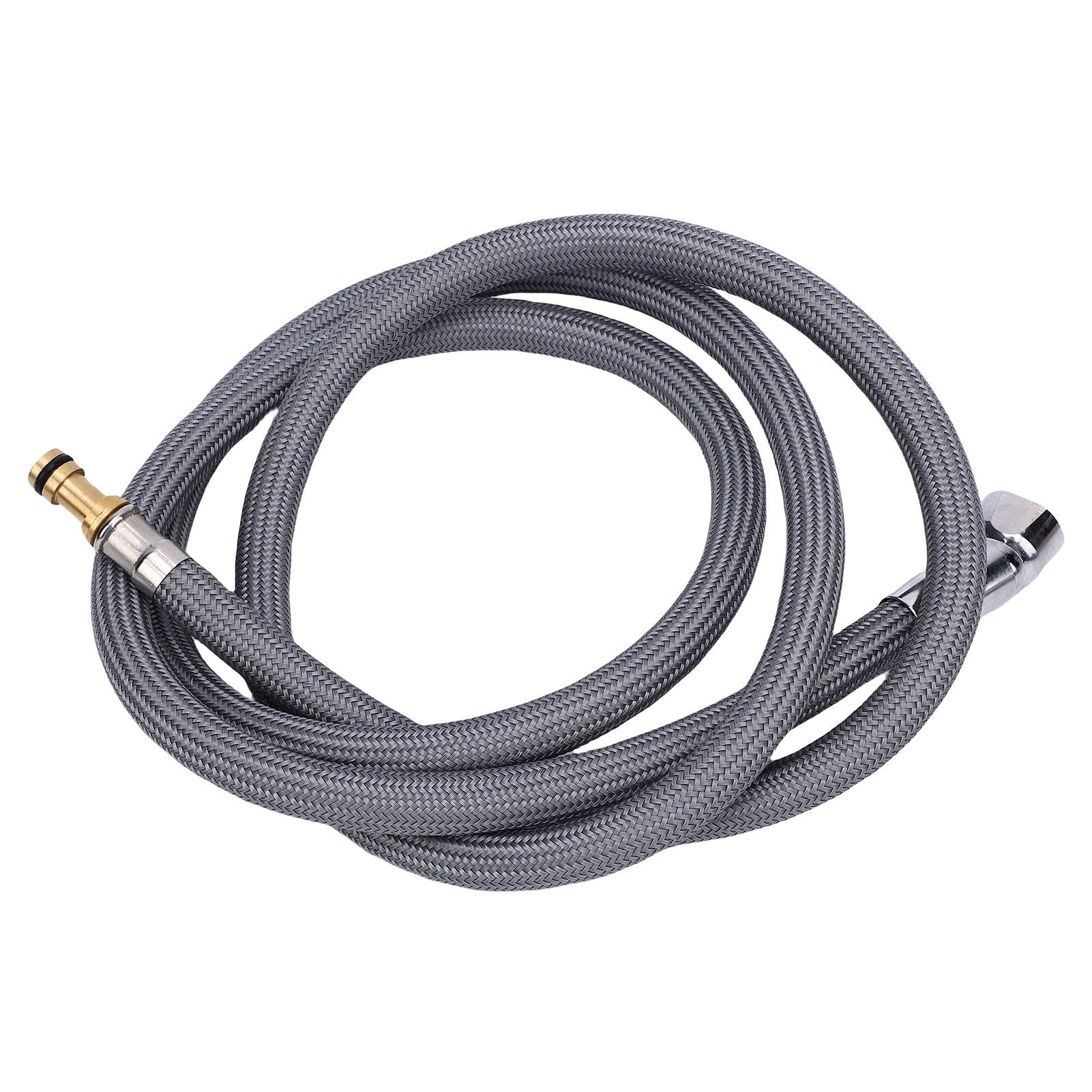 

150259 Pull Down Hose Replacement Kitchen Faucet Pull Down Hose Quick Connect Hose Chrome Plated