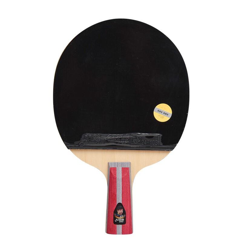 Original DHS 4-stjerners bordtennisracket 4002 4006 (Hurricane 3 + G888 gummi) 4-STARS H4002 H4006 Ping Pong Bat Case