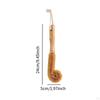 Coconut Fibers Brush Bottle Scrubber Multifunctional Handheld Portable Cup Cleaner with Wooden