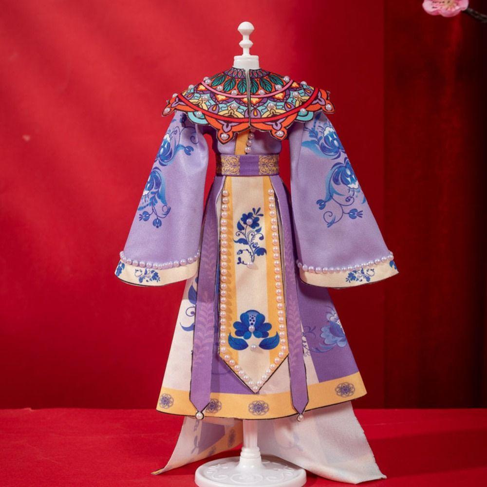 Skirt Princess Toy Outfit Dress Doll's Dress Material Doll's Hanfu Clothes DIY Kit  DIY Toys