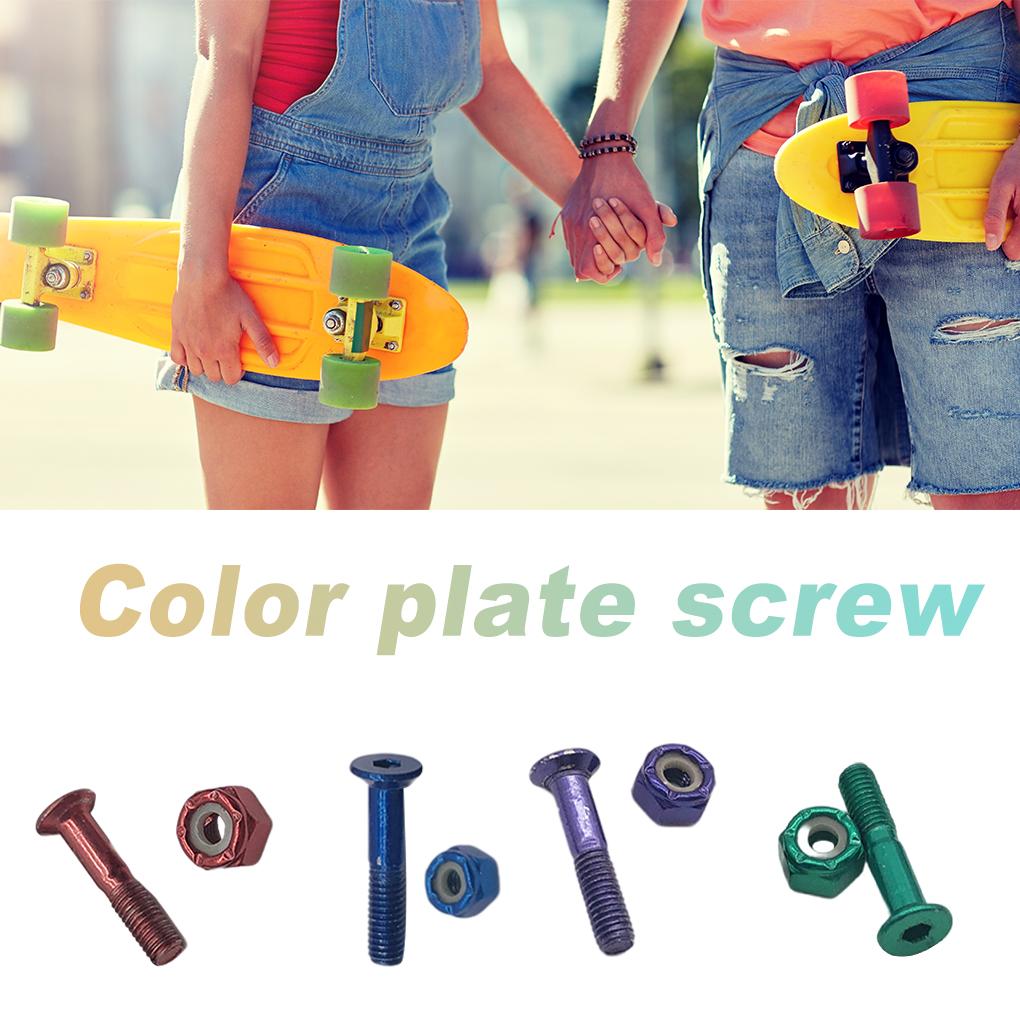 Skateboard Schraube Longboard Skate Board Brückenbolzen Muttern Outdoor Skateboard Hardware Ersatz Ersatzteile