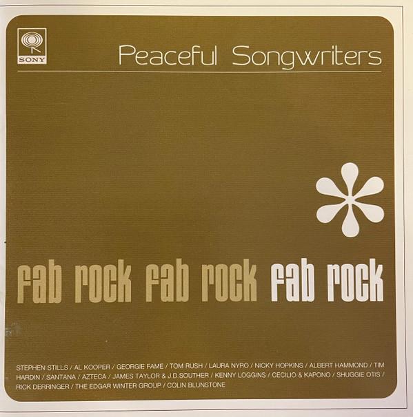 

CD - Fab Rock-Peaceful Songriders SRCS8293PROMO Sony 1997 Japan ObiRock Used
